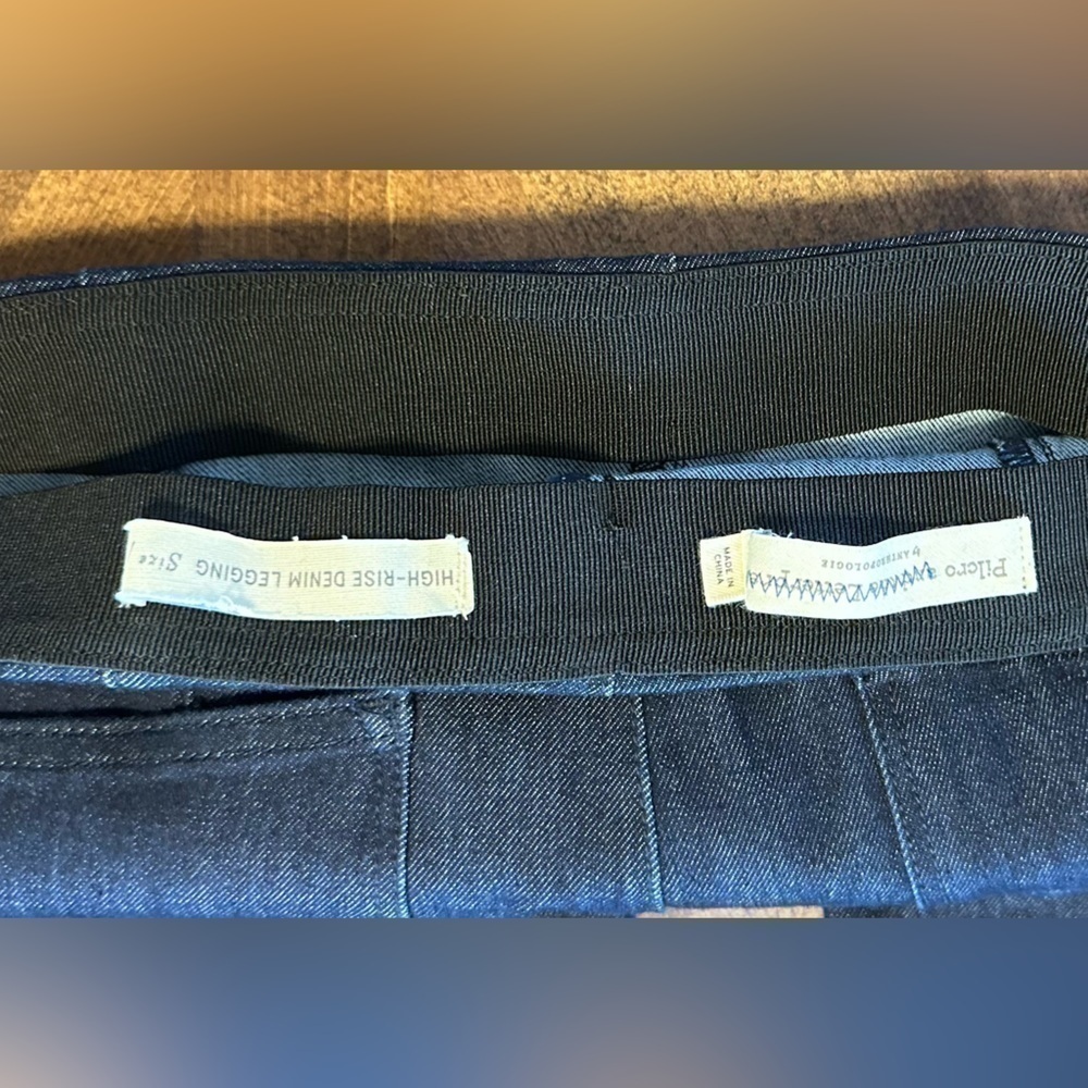 UEC👖ANTHROPOLOGIE👖 Pilcro High Rise Denim Leggings. Size 31 - Picture 8 of 8